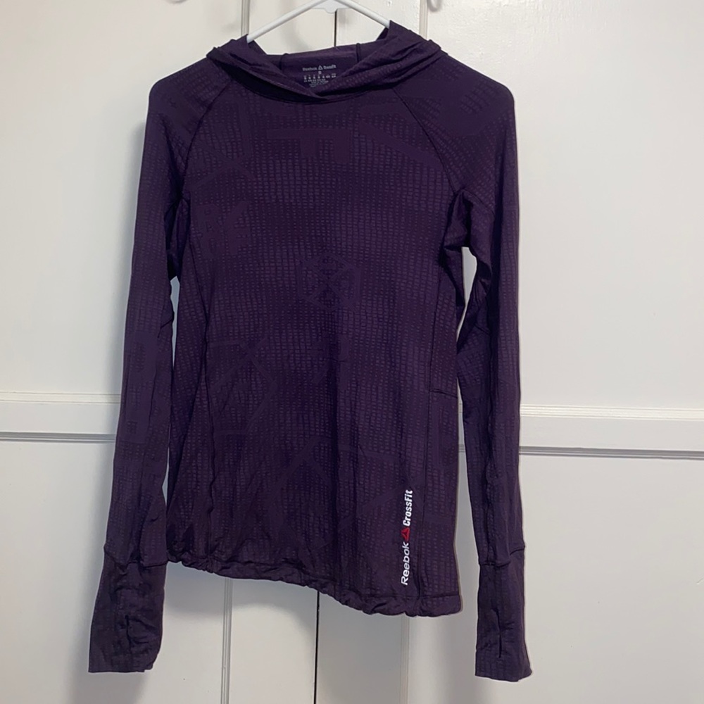 Reebok CrossFit Small Violet Athletic Hoodie